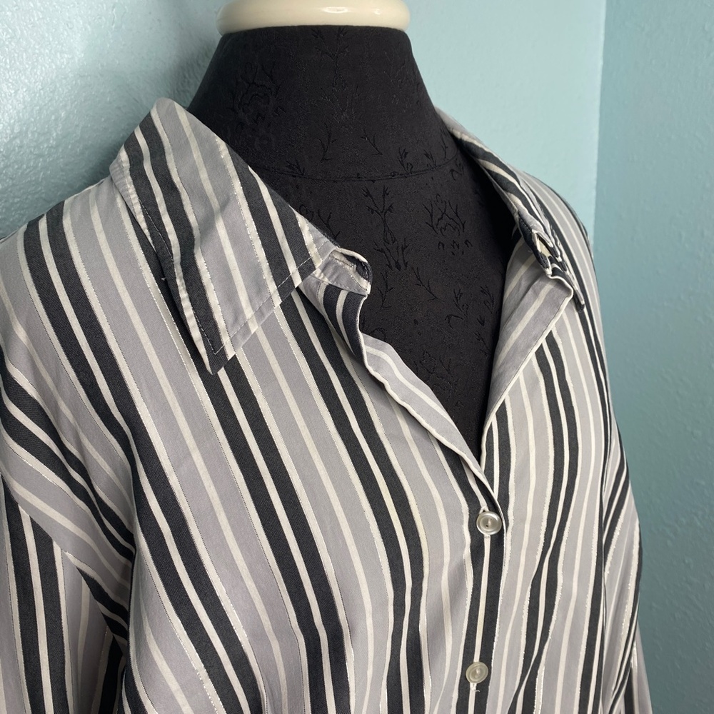 Lane Bryant Plus Size Button Down Blouse - image 4